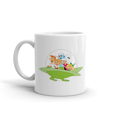 The Jetsons Family Ship White Mug