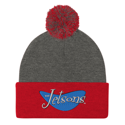 The Flintstones Logo Pom Pom Knit Beanie