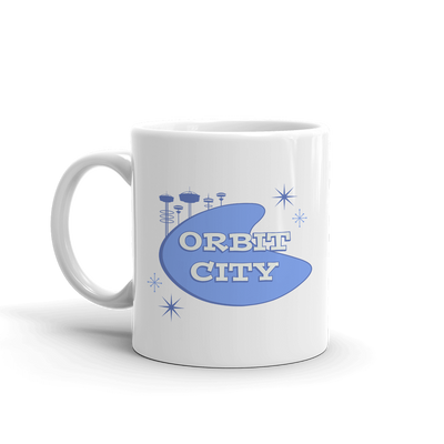 The Jetsons Orbit City White Mug