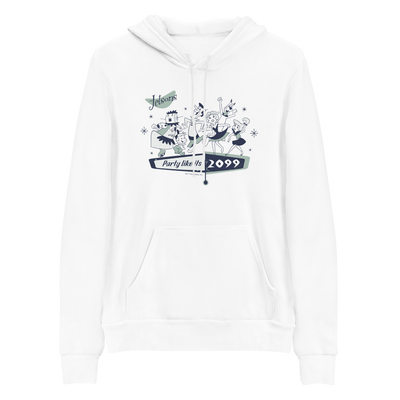 The Jetsons Party Like It's 2099 Adult Fleece Hooded Sweatshirt