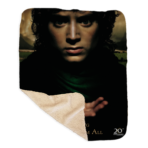Lord Of The Rings 20th Anniversary One Ring Sherpa Blanket