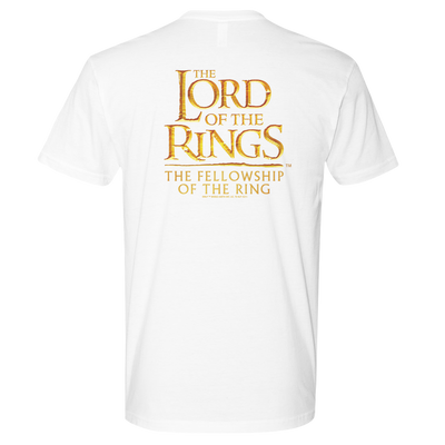 Lord Of The Rings 20th Anniversary The Fellowship of the Rings Adult Short Sleeve T-Shirt