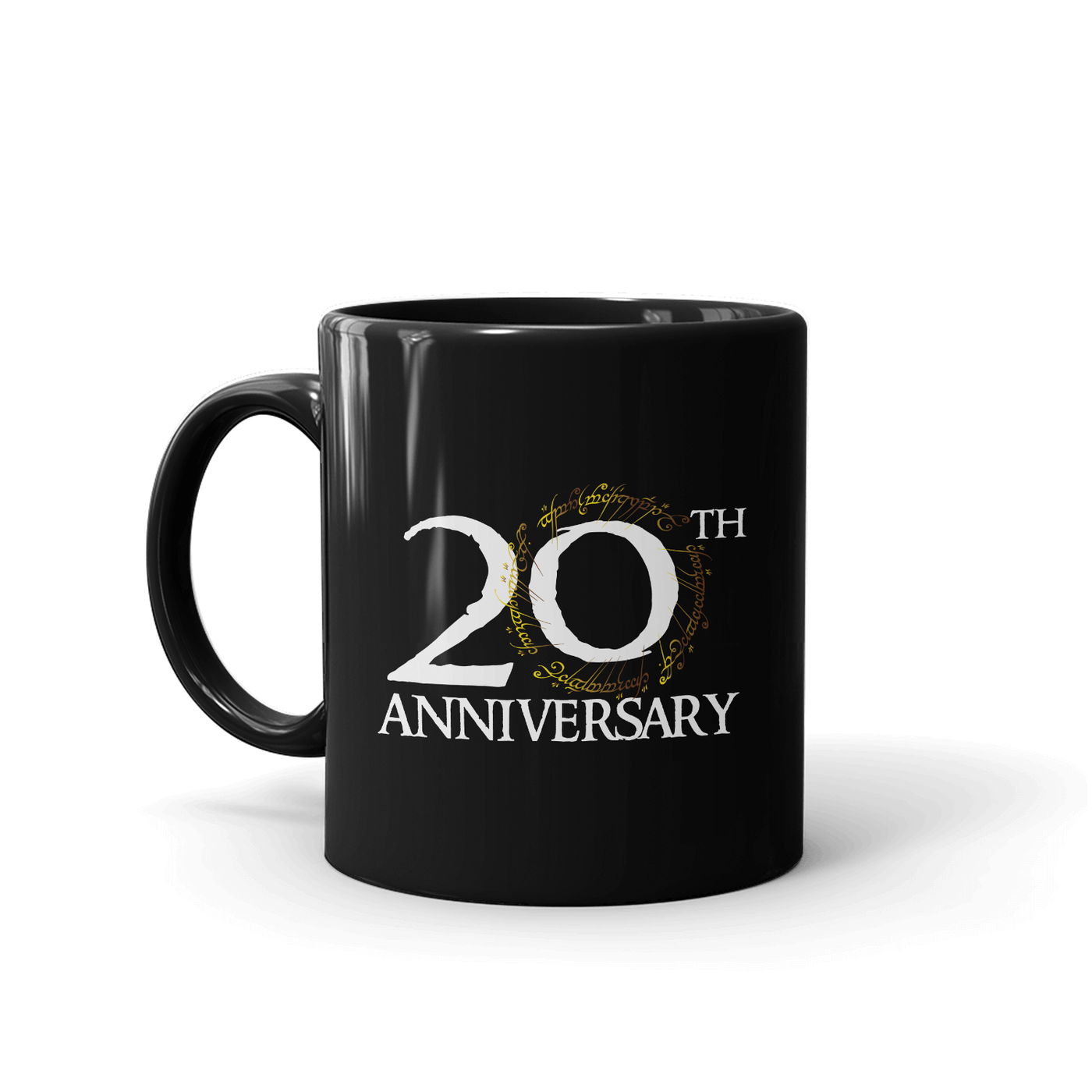 Lord Of The Rings 20th Anniversary The Fellowship of the Ring Black Mug