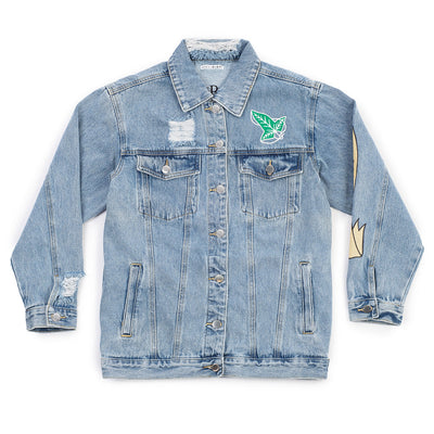Exclusive The Lord of the Rings Second Breakfast Hand-Painted Denim Jacket by Wren + Glory