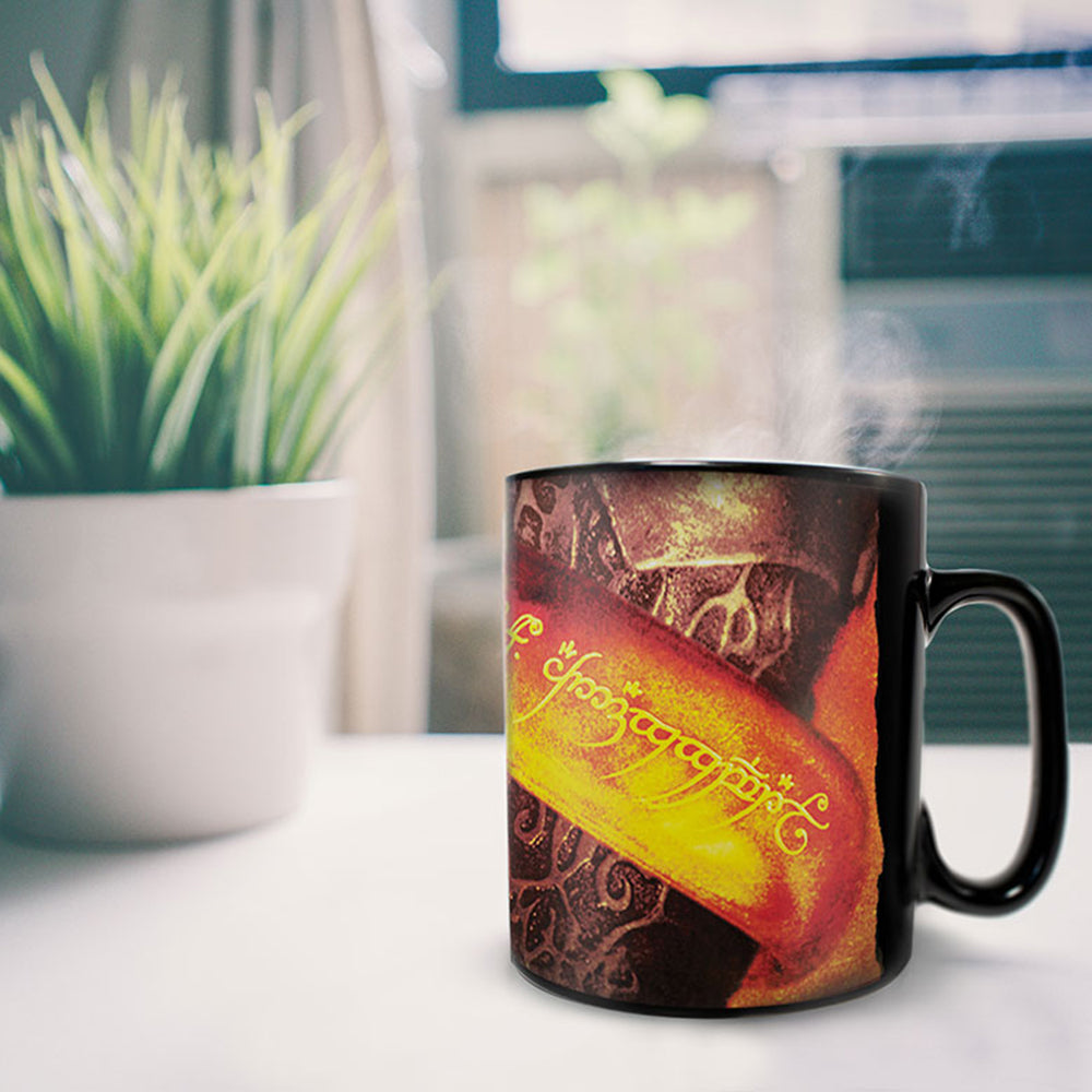 The Lord of the Rings The One Ring Clue Morphing Mugs® Heat-Sensitive Mug