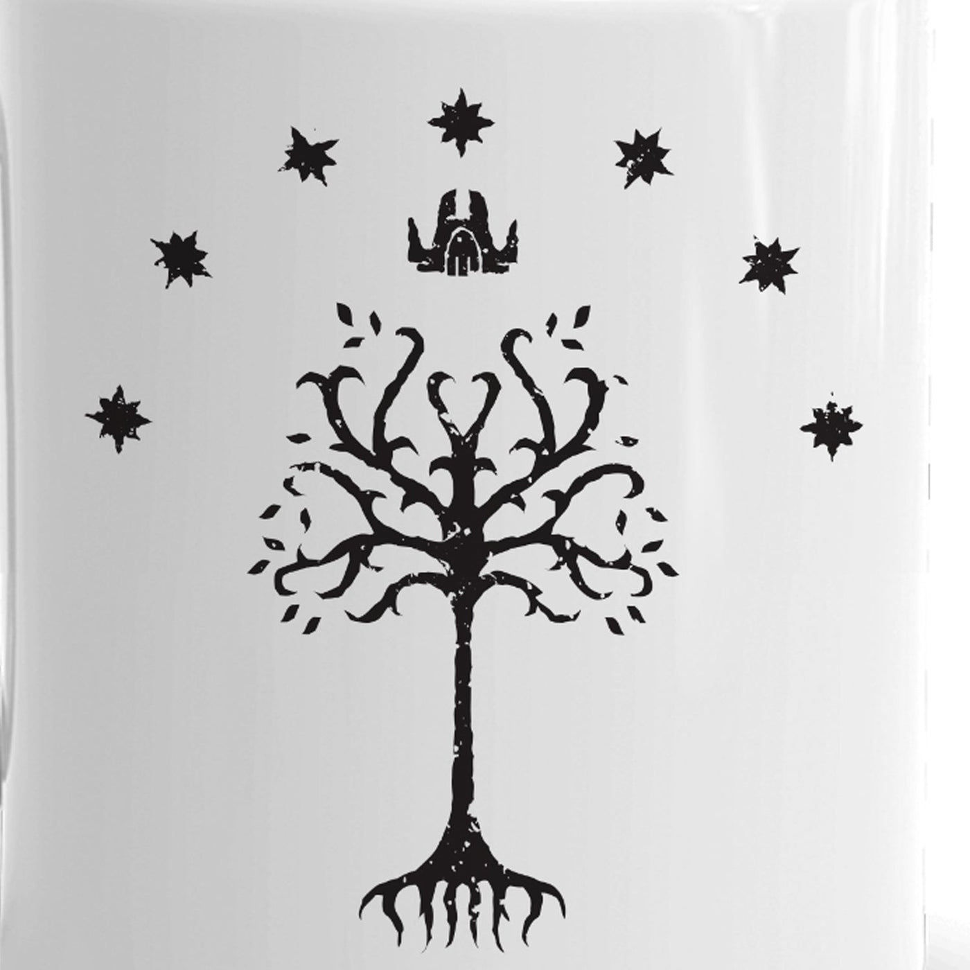 Lord Of The Rings Tree Of Gondor White Mug