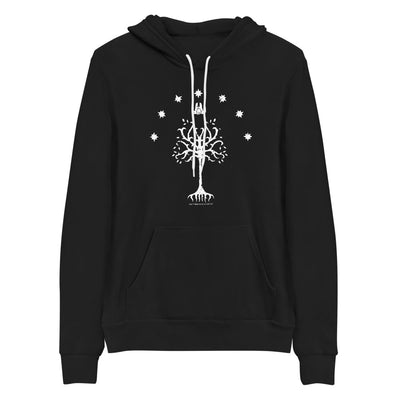 Lord Of The Rings Tree Of Gondor Adult Fleece Hooded Sweatshirt