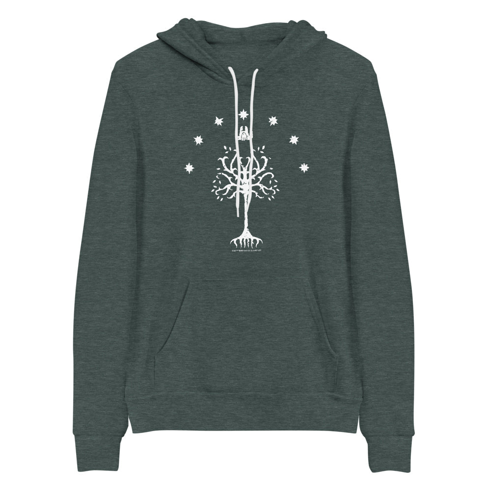 Lord Of The Rings Tree Of Gondor Adult Fleece Hooded Sweatshirt