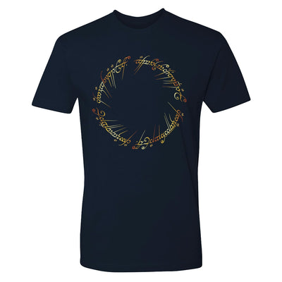 Lord Of The Rings The One Ring Adult Short Sleeve T-Shirt