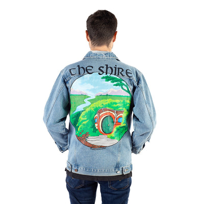 Exclusive The Lord of the Rings Second Breakfast Hand-Painted Denim Jacket by Wren + Glory