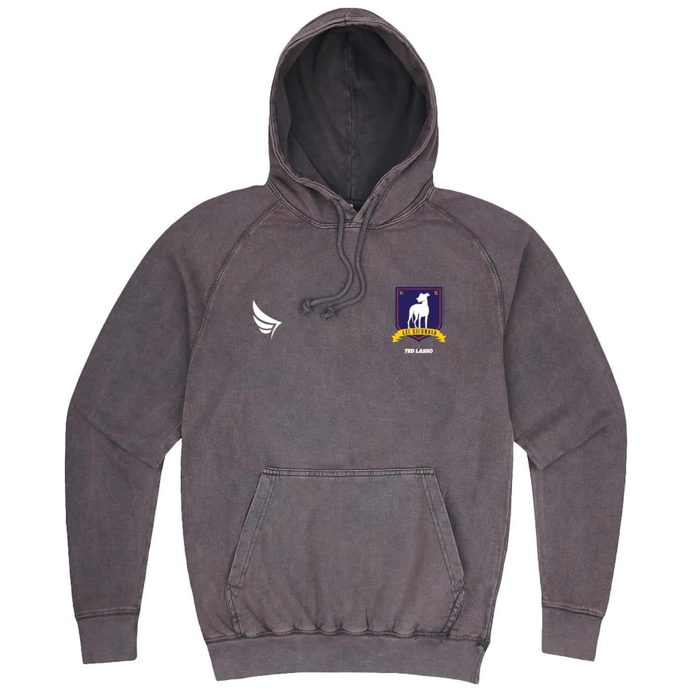 Ted Lasso A.F.C. Richmond Crest Vintage Grey Hoodie