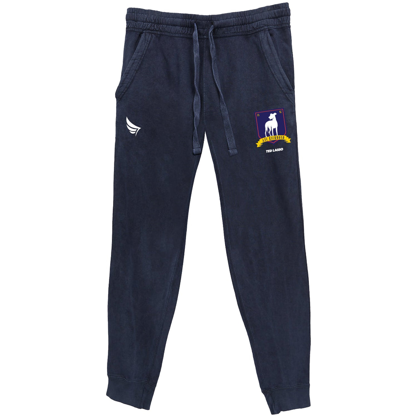 Ted Lasso A.F.C. Richmond Crest Vintage Navy Joggers