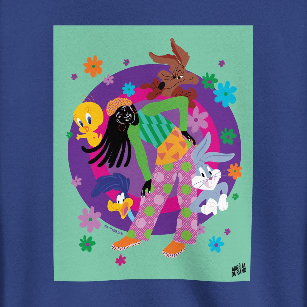 Looney Tunes Aurelia Durano Looney Tunes Unisex Fleece Pullover