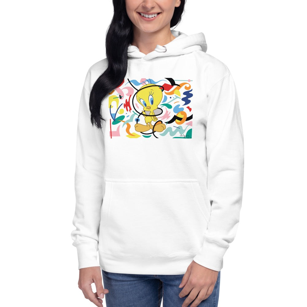 Looney Tunes Abstract Elements Unisex Premium Hoodie