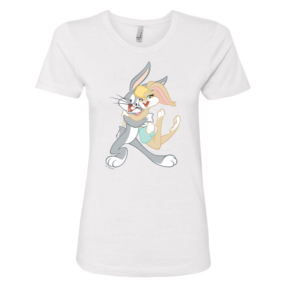 Looney Tunes Bugs and Lola Bunny Women's T-Shirt
