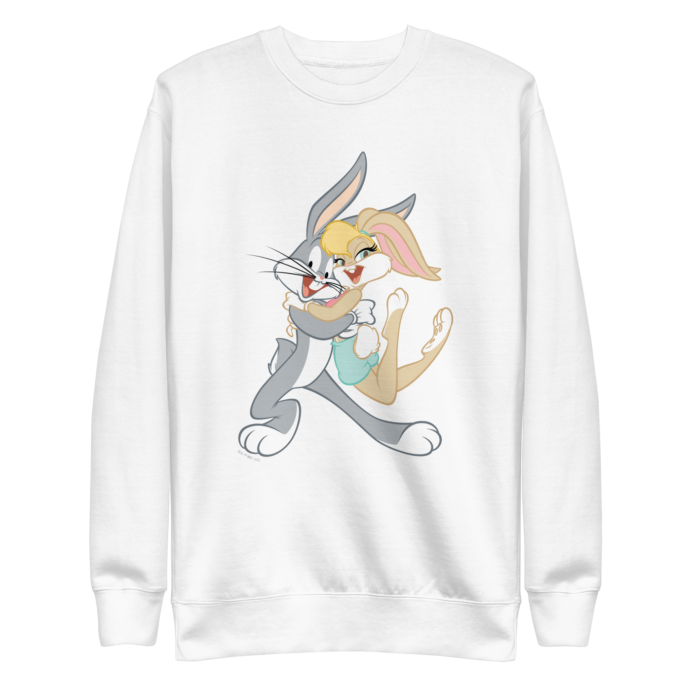 Looney Tunes Bugs and Lola Bunny Crewneck Sweatshirt