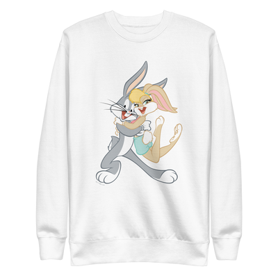 Looney Tunes Bugs and Lola Bunny Crewneck Sweatshirt