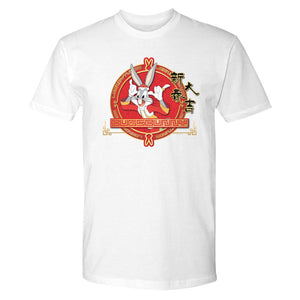 Looney Tunes Year of the Rabbit Bugs Bunny Adult Short Sleeve T-Shirt