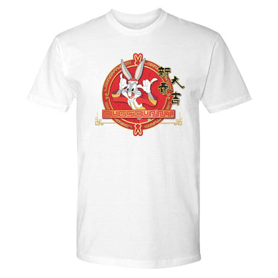 Looney Tunes Year of the Rabbit Bugs Bunny Adult Short Sleeve T-Shirt