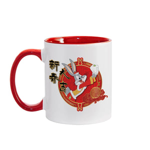 Looney Tunes Year of the Rabbit Crest Two-Tone Mug