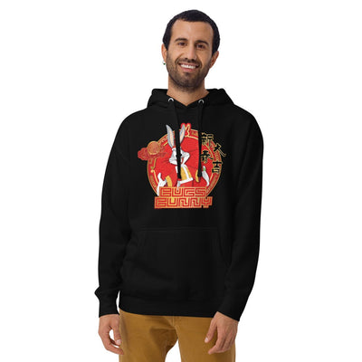 Looney Tunes Year of the Rabbit Emblem Unisex Premium Hoodie