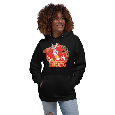 Looney Tunes Year of the Rabbit Emblem Unisex Premium Hoodie