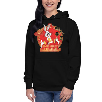 Looney Tunes Year of the Rabbit Emblem Unisex Premium Hoodie