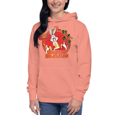 Looney Tunes Year of the Rabbit Emblem Unisex Premium Hoodie