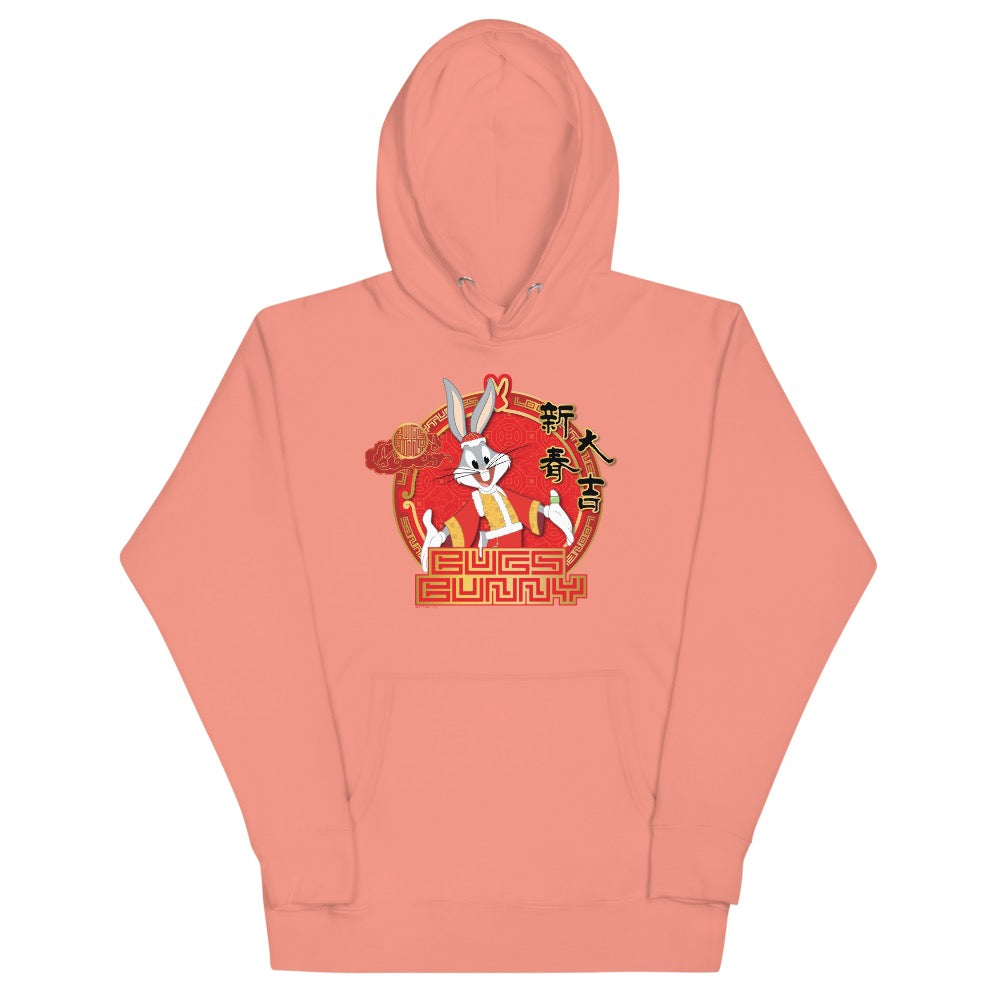 Looney Tunes Year of the Rabbit Emblem Unisex Premium Hoodie