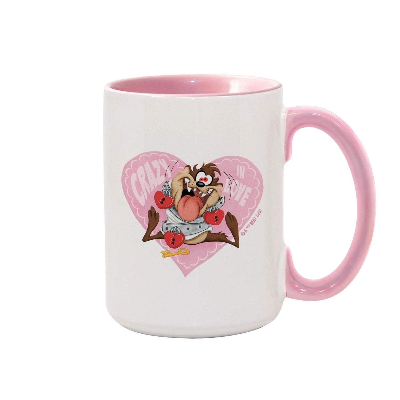 Looney Tunes Crazy in Love Two-Tone Mug