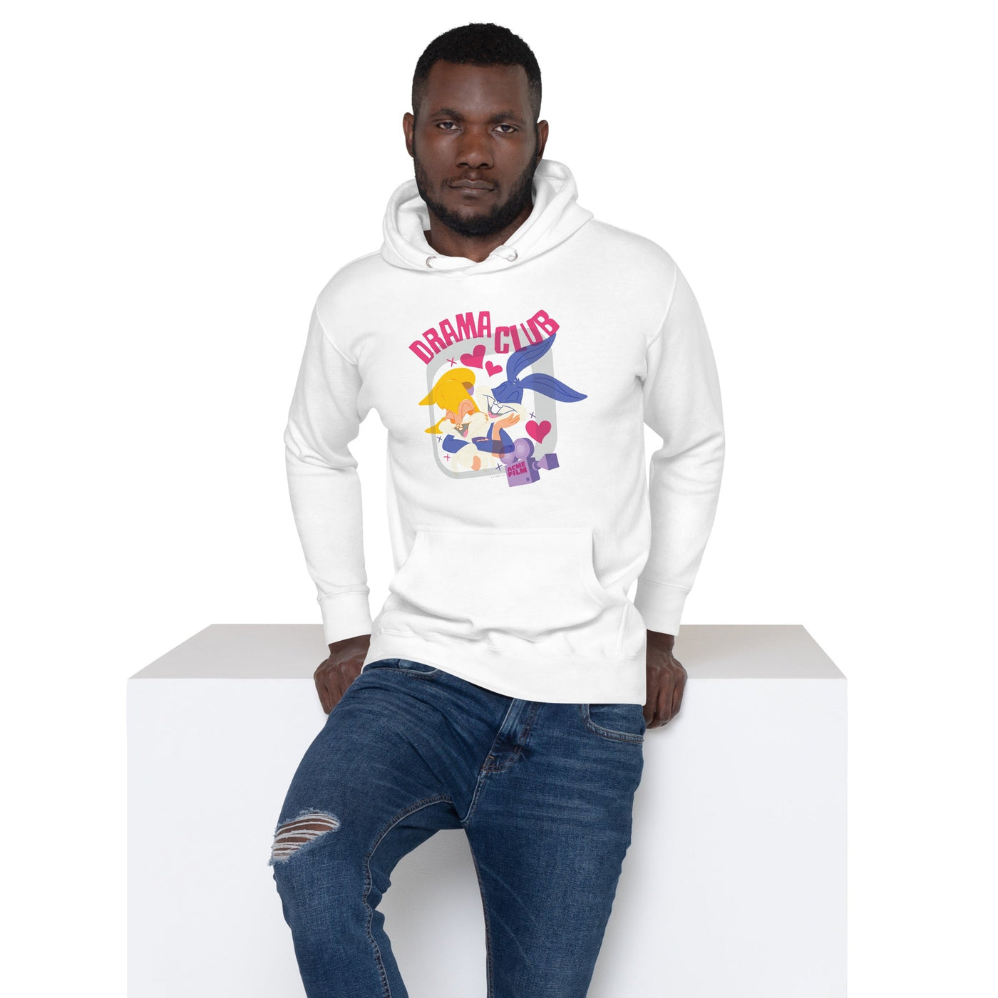 Looney Tunes Drama Club Adult Hoodie