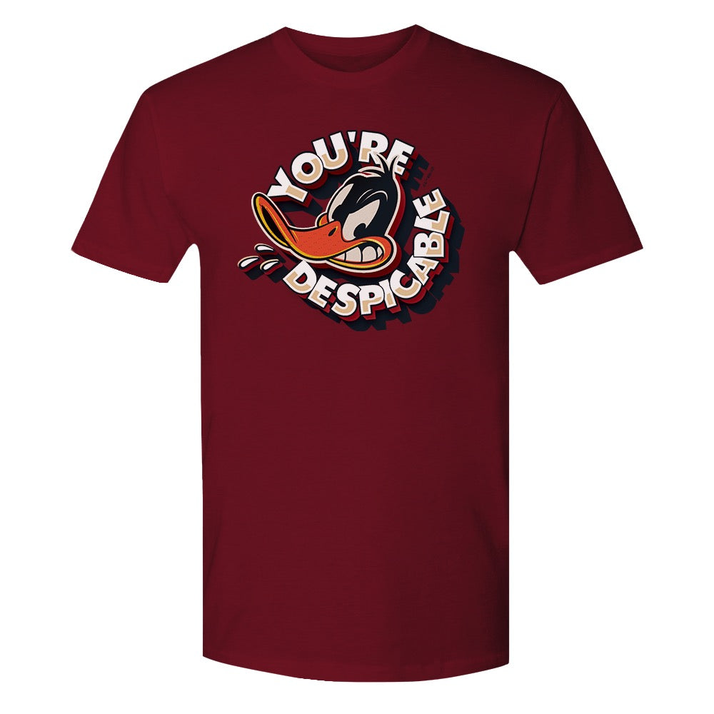 Looney Tunes Daffy Duck You're Despicable Adult T-Shirt