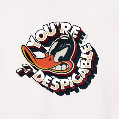 Looney Tunes Daffy Duck You're Despicable Adult T-Shirt