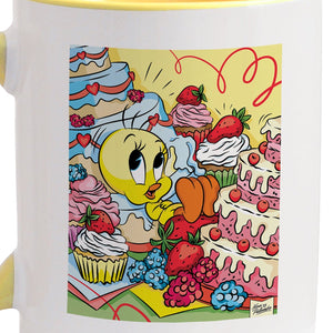 Looney Tunes 80 years of tweety Two-Tone Mug