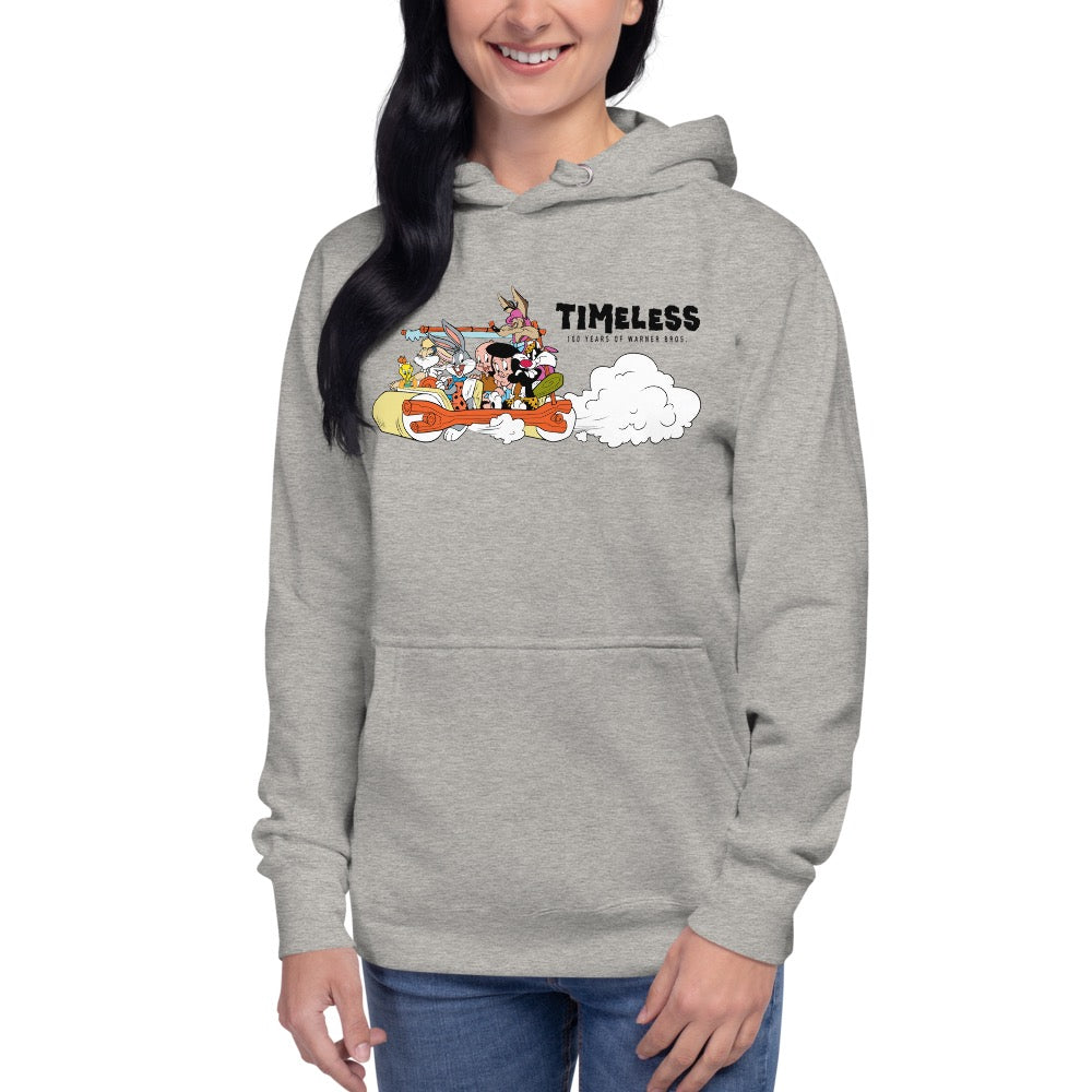 WB 100 Looney Tunes x The Flintstones Fleece Hooded Sweatshirt