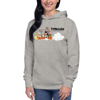 WB 100 Looney Tunes x The Flintstones Fleece Hooded Sweatshirt