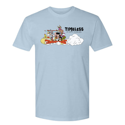WB 100 Looney Tunes x The Flintstones Adult Short Sleeve T-Shirt