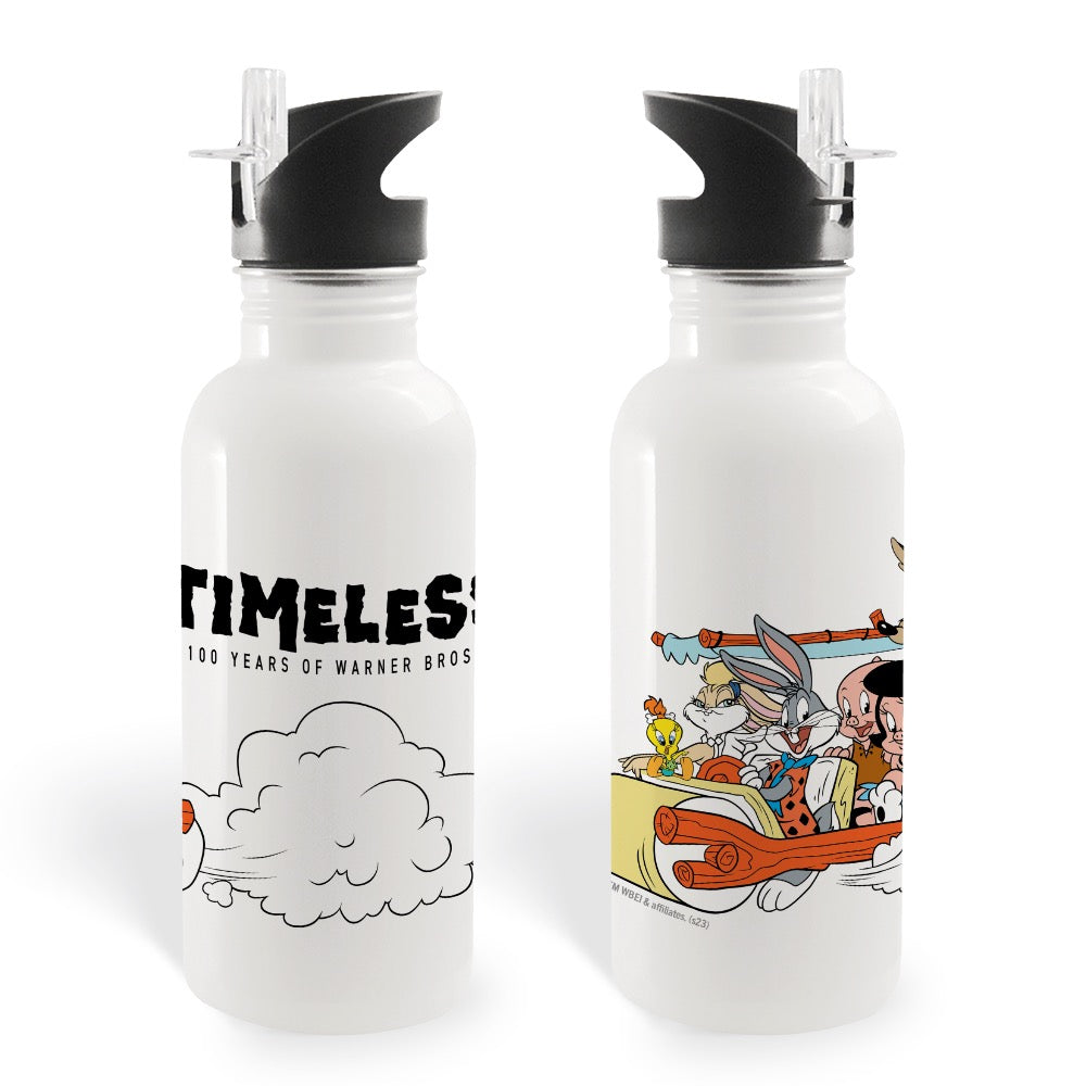 WB 100 Looney Tunes x The Flintstones Water Bottle