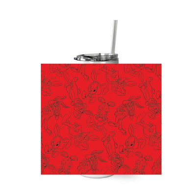 Looney Tunes New Year Pattern 20 oz Skinny Tumbler