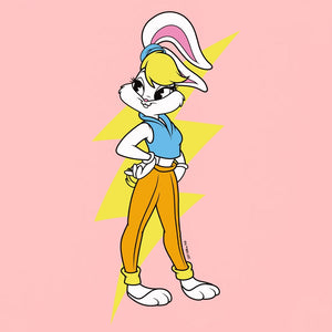 Looney Tunes Lola Bunny Lightning Adult T-Shirt