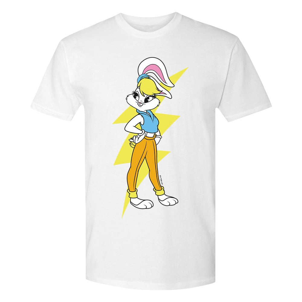 Looney Tunes Lola Bunny Lightning Adult T-Shirt