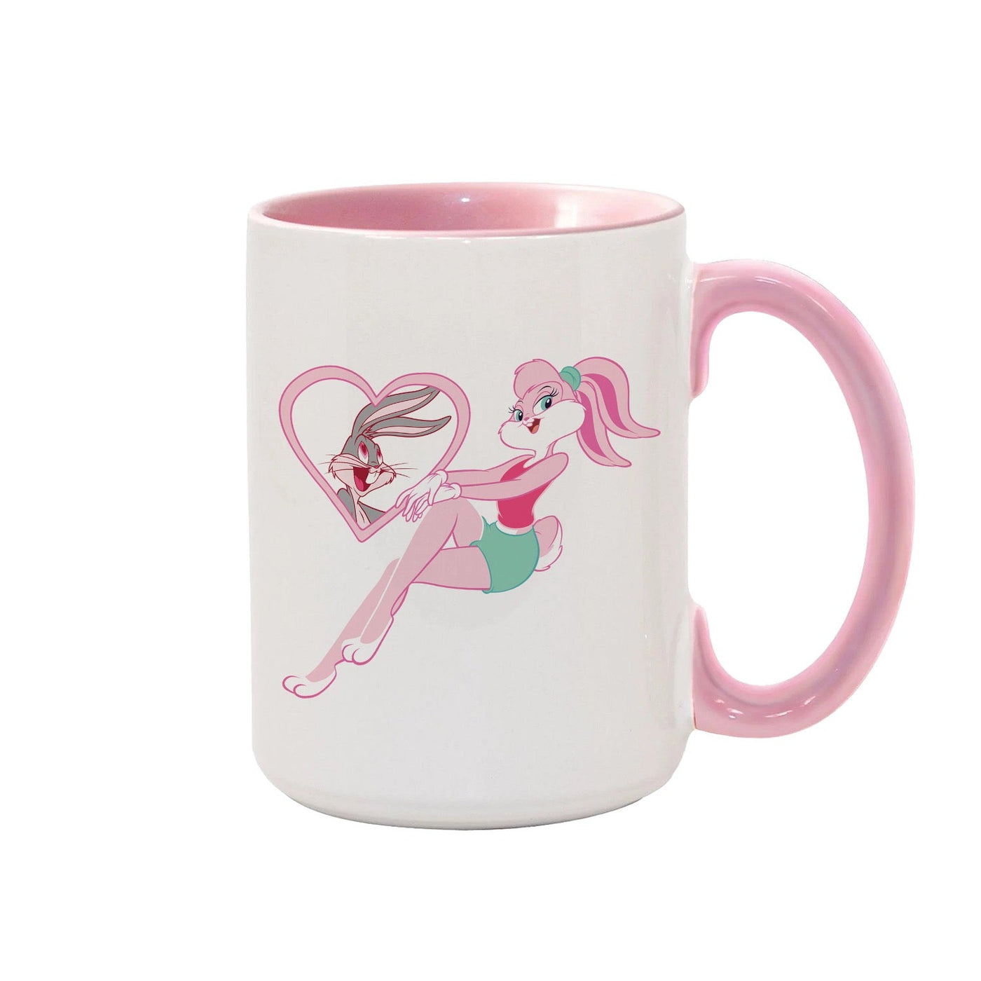 Looney Tunes Lola and Bugs 4ever Two-Tone Mug