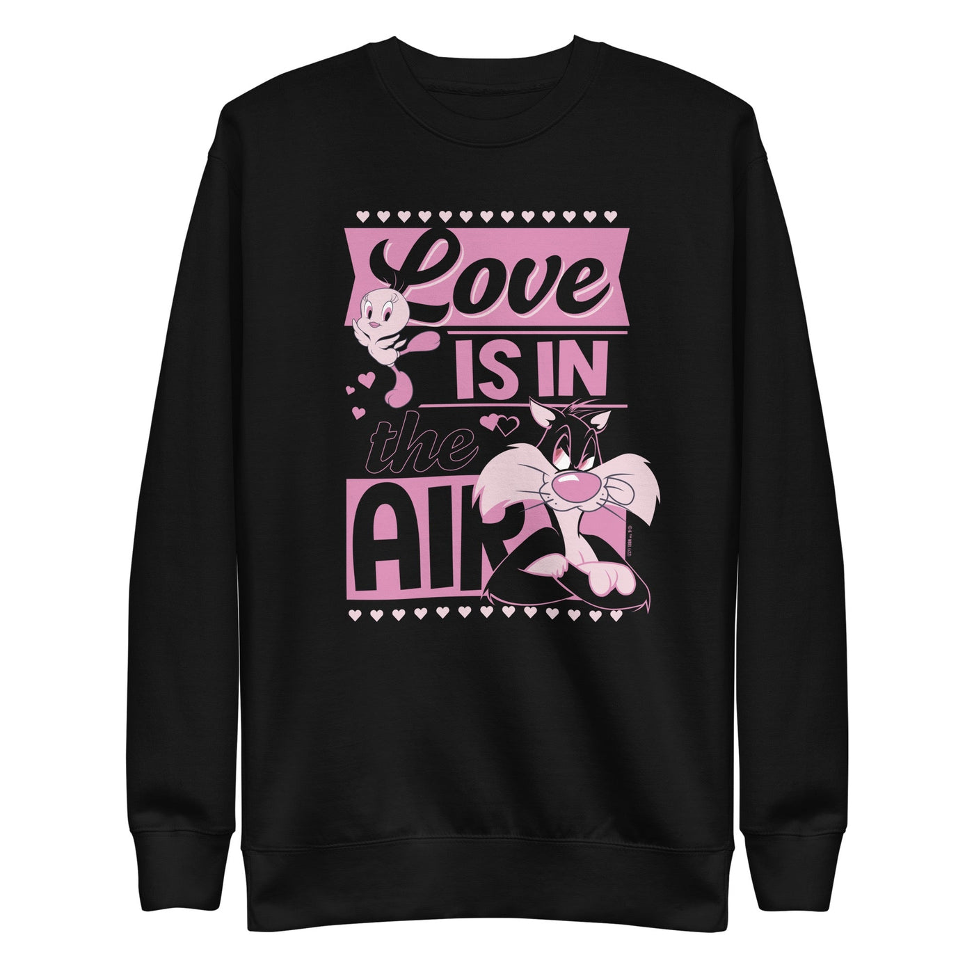 Looney Tunes Love is in the Air Unisex Fleece Pullover
