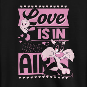 Looney Tunes Love is in the Air Unisex Fleece Pullover