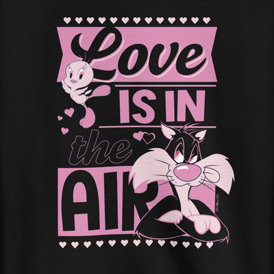 Looney Tunes Love is in the Air Unisex Fleece Pullover