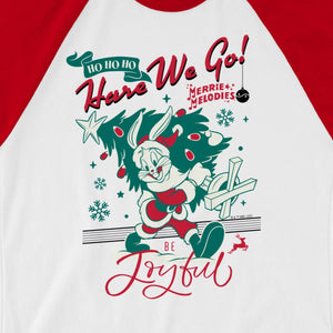 Looney Tunes Merrie Melodies Unisex 3/4 Sleeve Raglan Shirt
