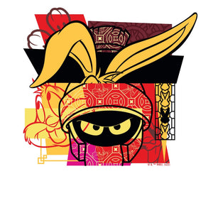 Looney Tunes Marvin New Year Unisex 3/4 Sleeve Raglan Shirt