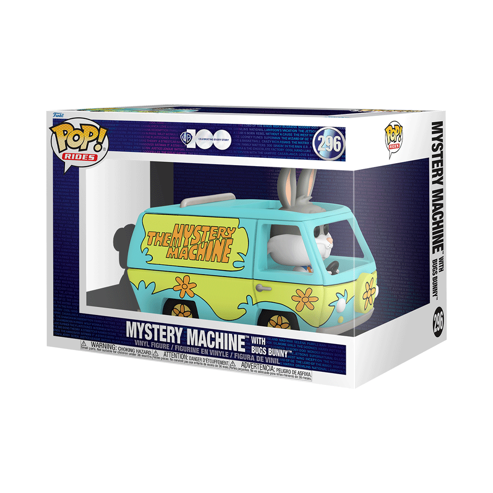 Funko Pop! Ride Super Deluxe: WB 100 - Mystery Machine with Bugs Bunny