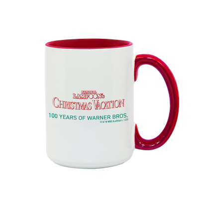 WB 100 Looney Tunes x National Lampoon's Christmas Vacation Two-Tone Mug