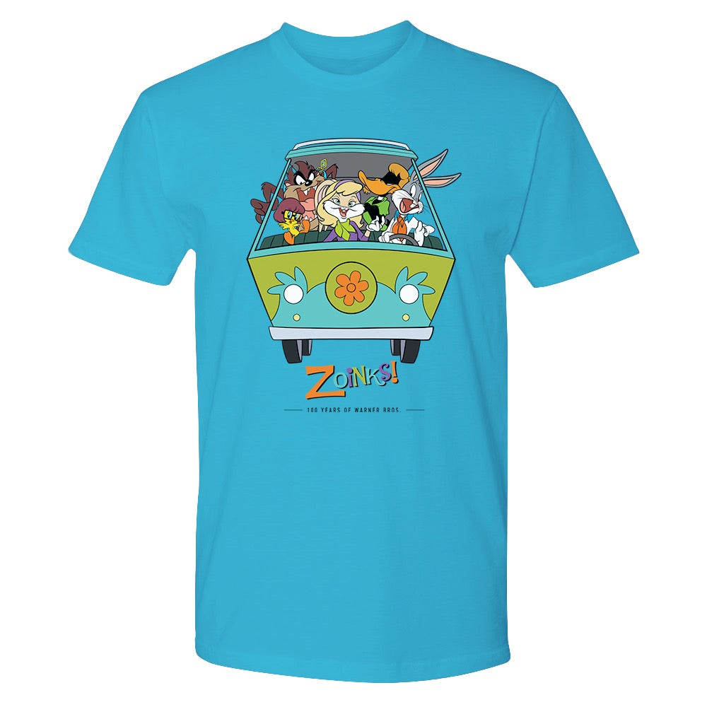 WB 100 Looney Tunes x Scooby Doo Adult Short Sleeve T-Shirt